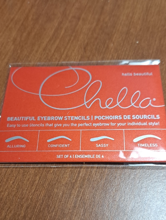 Chella Other - Chella Beautiful Eyebrow Stencils – Red